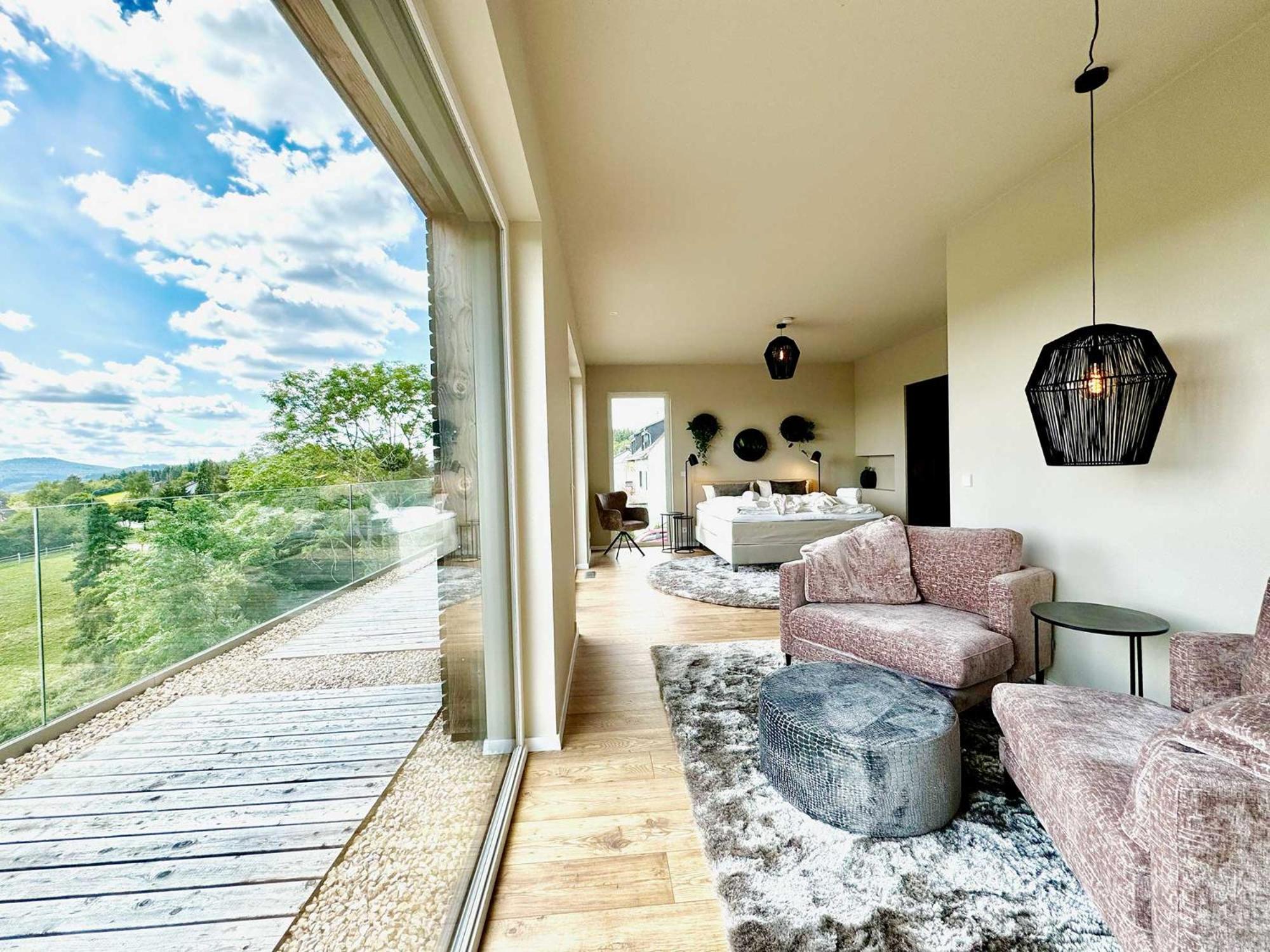 Luxapart Eifel Mit Privater Sauna Harscheid Exterior foto